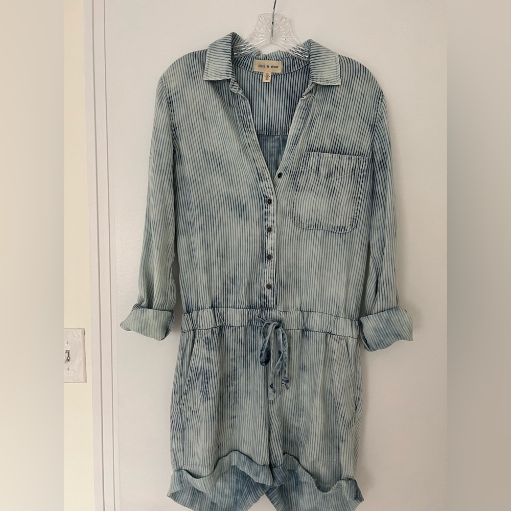 Cloth & stone chambray romper